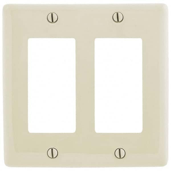 Wall Plates, Wall Plate Type: Outlet Wall Plates , Color: Light Almond , Wall Plate Configuration: GFCI/Surge Receptacle , Material: Thermoplastic  MPN:P262LA