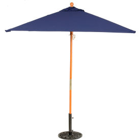 Sunbrella® Square 6' Outdoor Market Umbrella - Navy US6NV