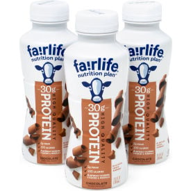 FAIRLIFE High Protein Chocolate Nutrition Shake 11.5 oz 12 Count 22001002