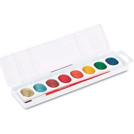 Prang DIX80516 Metallic Washable Watercolors 8 Assorted Colors DIX80516***