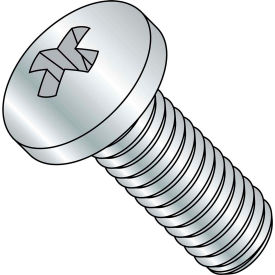 8-32X1 1/2  Phillips Pan Machine Screw Fully Threaded Zinc Pkg of 3000 0824MPP