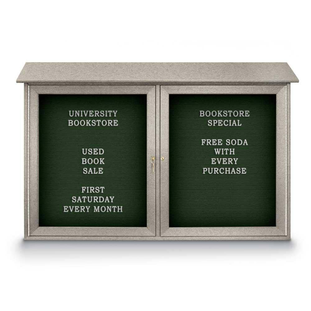 Enclosed Letter Board: 45