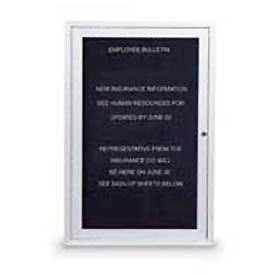 United Visual Products One-Door Indoor Letter Board - 18