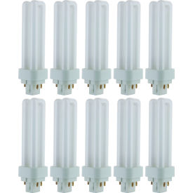 Sunlite® PLD Fluorescent Bulb G24q1 Base 13W 780 Lumens 3500K Neutral White Pack of 10 40534-SU