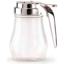 Vollrath® 1206 - Syrup Server Clear Polycarbonate 7 Oz. Capacity W/ Dripcut® Top - Pkg Qty 12 1206******