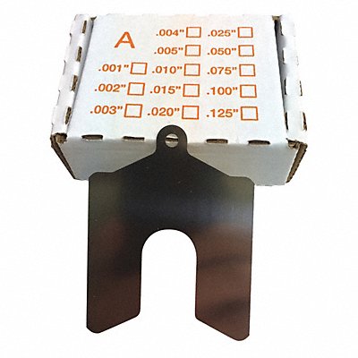 Slotted Shim 2x2 Inx0.100In PK5 MPN:36D729