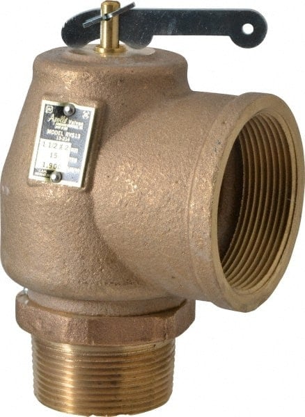 ASME Low Pressure Steam Heating Relief Valve: 1-1/2