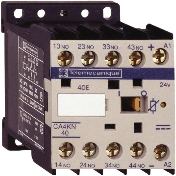 4NO, 24 VDC Control Relay MPN:CA4KN40BW3