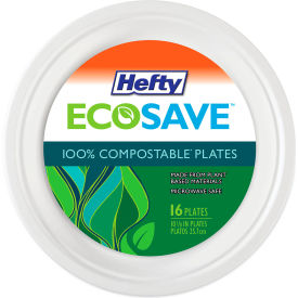 Hefty® Eco Save Bagasse Tableware Plate 10-1/8