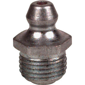 Alemite Hydraulic Fittings Straight 11/16 in Male/Male 1/8 in (PTF-SAE) - 1610-BL 1610-BL