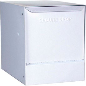 dVault Thru-Wall Package Drop with Tilt-Out Door DVWM0062S - White DVWM0062S-3