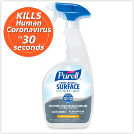 PURELL® Professional Surface Disinfectant Fresh Citrus 32 oz Spray Bottle 6/Carton GOJ334206