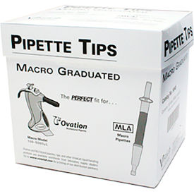 Celltreat  5mL Pipette Tips MLA Graduated Boxed Non-sterile 100 Pack 9048