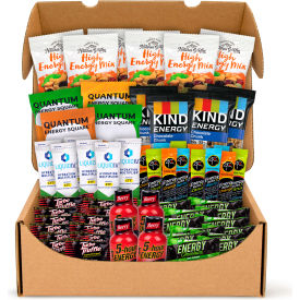 Snack Box Pros Energy Boost Snack Box Assorted Flavors 60 Count 700-00164