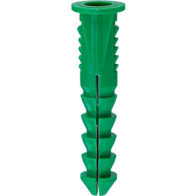 L.H.Dottie® Conical Plastic Anchor #12 #14 & #16 s Green 50 Pack 123