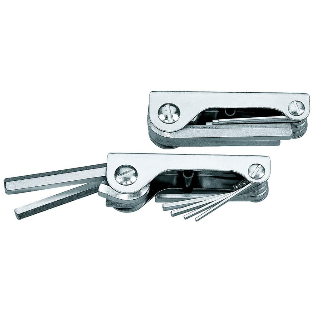 Hex Key Sets, Ball End: No , Tool Type: Hexagon Allen Key Set , Measurement Type: Imperial , Hex Size: 5/64, 3/32, 7/64, 1/8, 9/64, 5/32, 3/16, 7/32, 1/4 in  MPN:6354800
