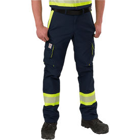 Big Bill High Visibility Ripstop Cargo Pants 44W x 32L Navy 3234HVT-32-NAY-44