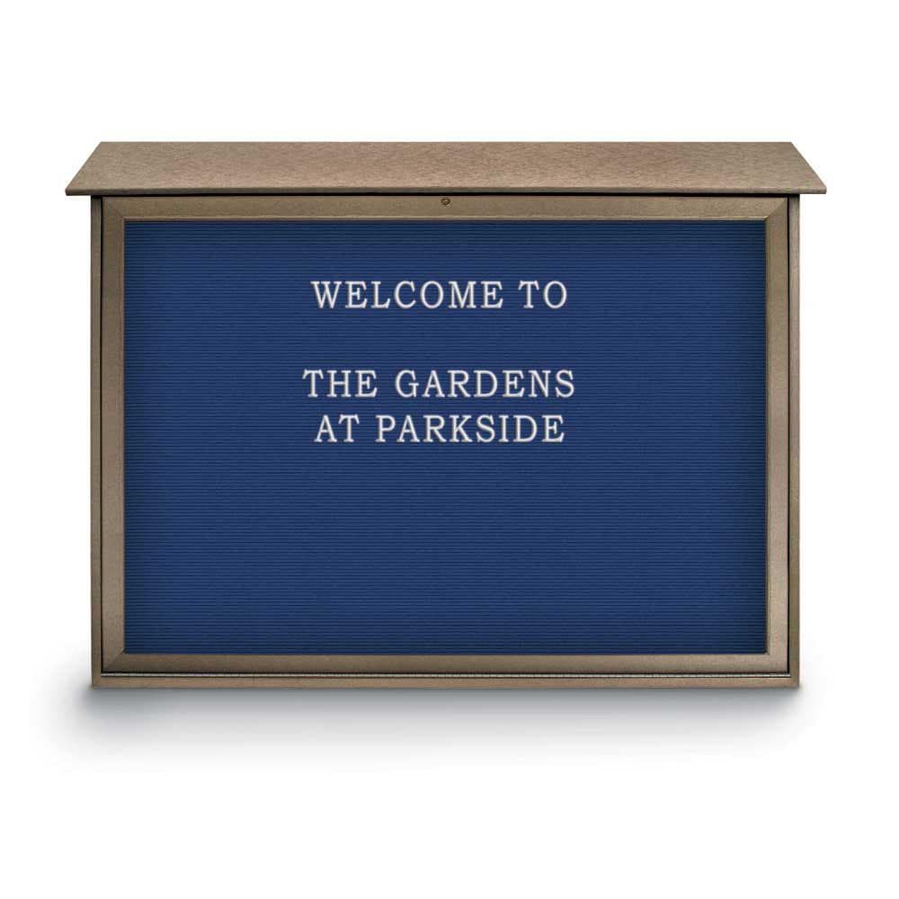 Enclosed Letter Board: 52