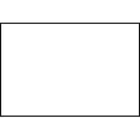 Rectangular Blank Paper Labels 3