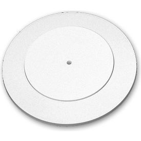 Approved 610109-WHT Flat Revolving Display Base 0.75