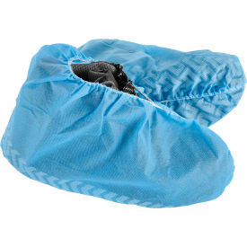 GoVets™ Standard Disposable Shoe Covers Size 12-15 Blue 150 Pairs/Case 197BBL708