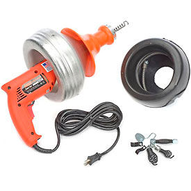 General Wire SV-B-WC Super-Vee Drain Cleaning Machine includes 2 Cables/Cutter Set & Case SV-B-WC