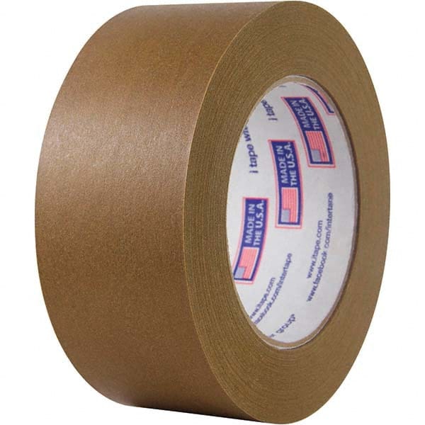 Packing Tape: 54.8' Long, Brown, Synthetic Rubber Adhesive MPN:525..3