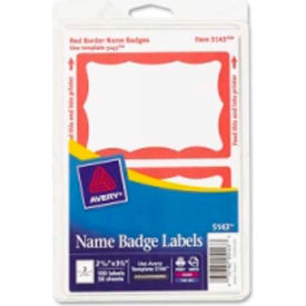 Avery® Self-Adhesive Labels 2-11/32