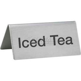 Winco SGN-105 Tent Sign Iced Tea 3