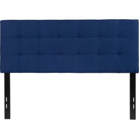 Flash Furniture Bedford Tufted Upholstered Headboard in Navy Full Size HB1704-F-N-GGHG-