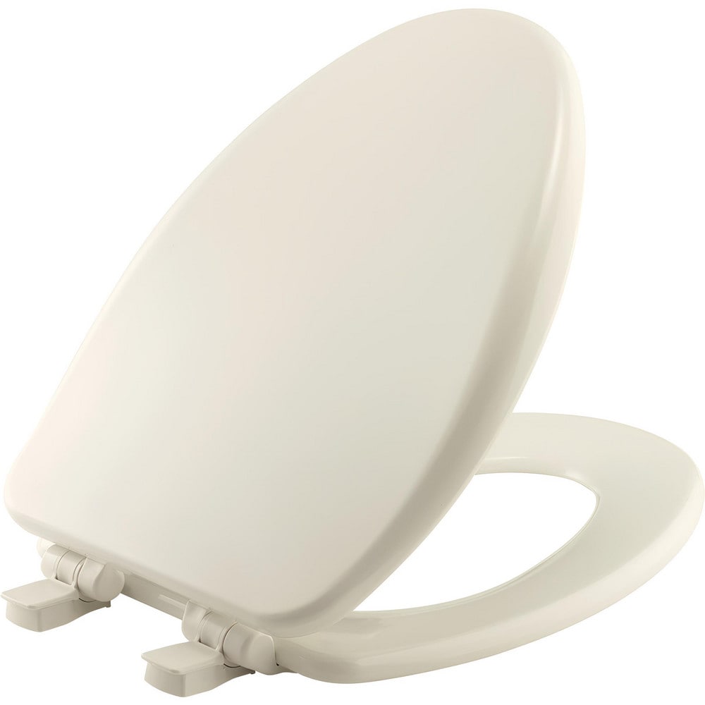 Toilet Seats, Type: Standard, Closed , Style: Elongated , Material: Enameled Wood , Color: Biscuit , Outside Width: 14.125in (Inch) MPN:19170PLE4 346