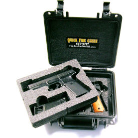 Quick Fire Multifit™ Dual Pistol Case QF340BK Watertight 10-11/16