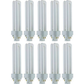 Sunlite® PLD Fluorescent Bulb G24q2 Base 18W 1080 Lumens 3500K Neutral White Pack of 10 40546-SU