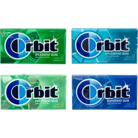 ORBIT Sugar-Free Gum Mint Variety Pack 14-Pieces 18 Pack 22000568