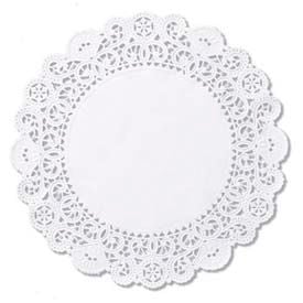 Hoffmaster HFM 500239 - Cambridge Lace Doilies Round 12