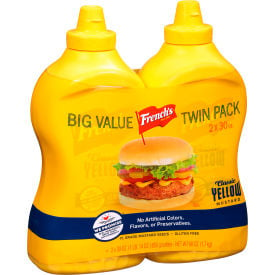 FRENCH'S Classic Yellow Mustard 30 oz 2 Pack 22000465