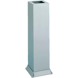 Hoffman AP33B44LG Pedestal W/Legs 33.00X4.00X4.00 Steel/Ltgray AP33B44LG