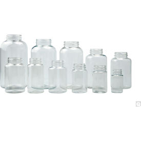 Qorpak® 4oz Clear PET Packer with 38-400 Neck Finish Bottle Only 470PK PLA-06572