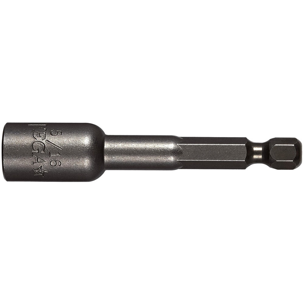 Power & Impact Screwdriver Bits & Holders, Bit Type: Nut Setter , Drive Size: 1/4 Hex , Overall Length (Inch): 2-9/16 , Overall Length (Decimal Inch): 2.5625  MPN:165MN416