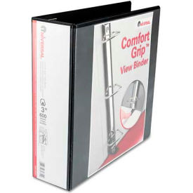 Universal® Comfort Grip Deluxe Plus D-Ring View Binder 3