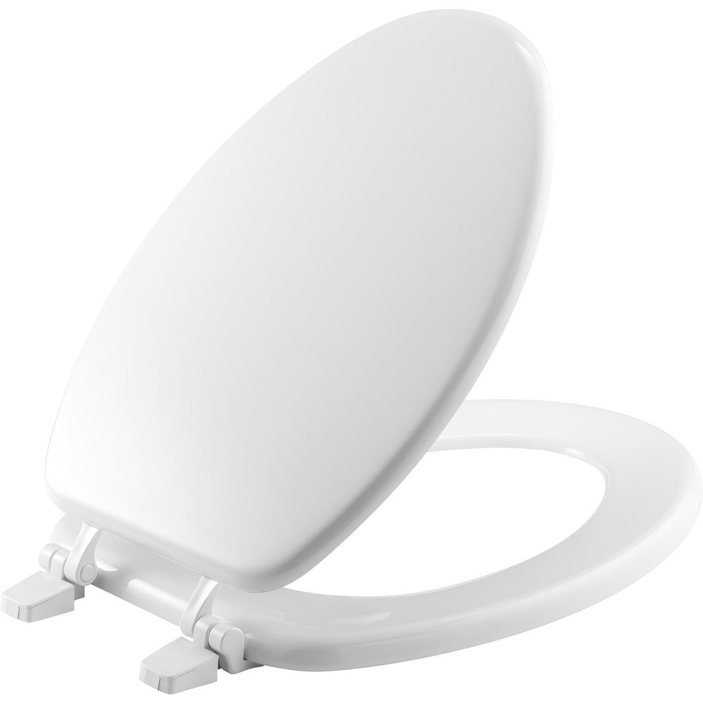 Toilet Seats, Type: Standard, Closed , Style: Elongated , Material: Enameled Wood , Color: White , Outside Width: 14.188in (Inch) MPN:1400TTA 000