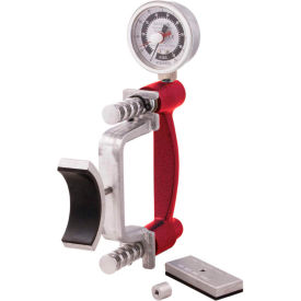 Baseline® LiTE® Hydraulic Hand Dynamometer/MMT Combo Kit with Push Attachments Red 12-0590