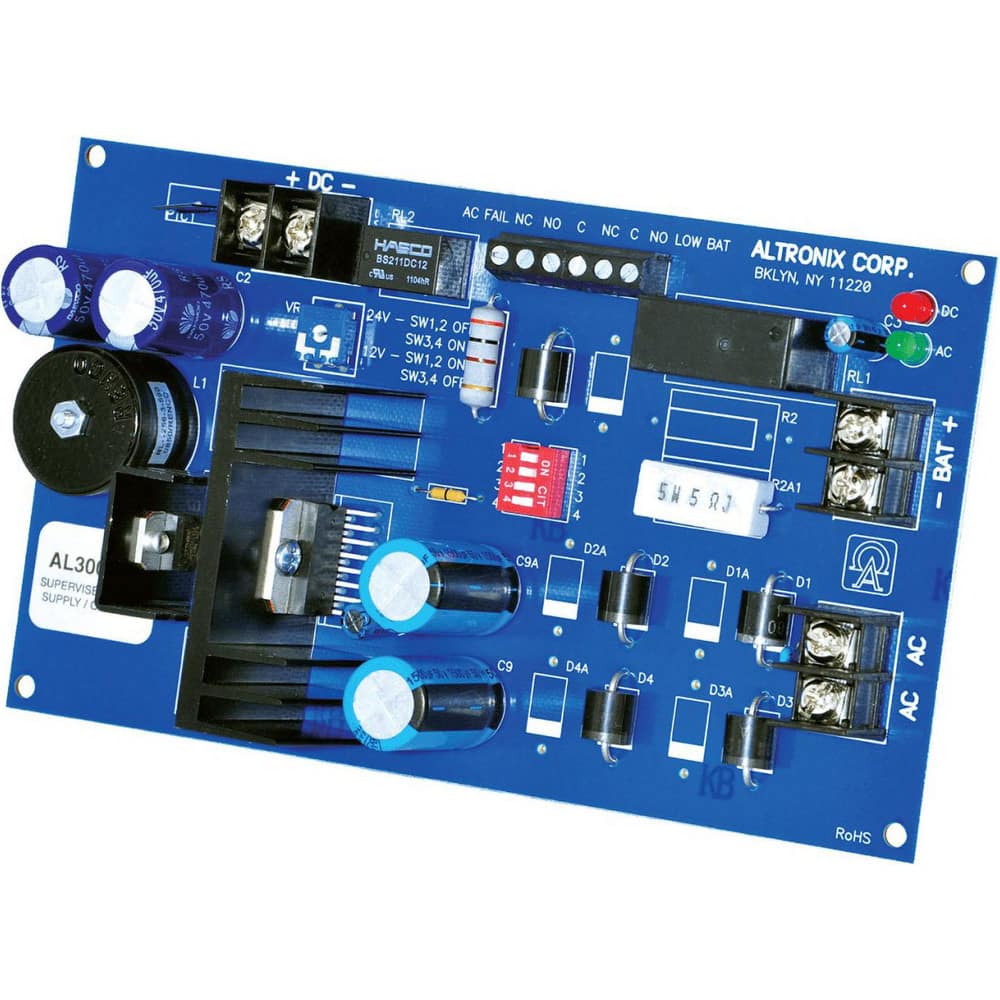 Electromagnet Lock Accessories, Accessory Type: Boards & Modules , For Use With: Altronix Power Supplies  MPN:AL300ULB