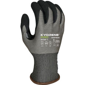 Kyorene® Pro Cut Resistant Gloves HCT Micro Foam Nitrile Coated ANSI A5 S Gray 12 Pairs 00-850-S