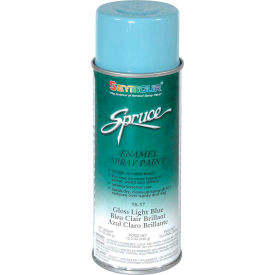 Spruce General Use Spray Paint 16 Oz. Gloss Light Blue 12 Cans/Case - 98-37 98-37