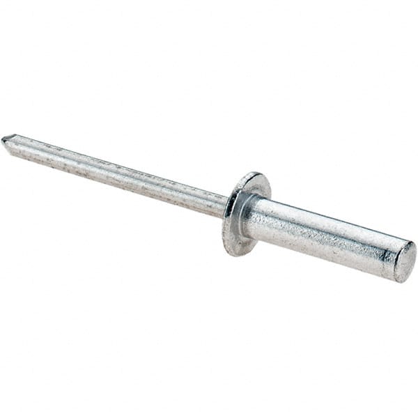 Closed End Sealing Blind Rivet: Size 68, Dome Head, Aluminum Body, Aluminum Mandrel MPN:KP7941