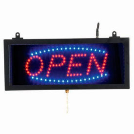 Aarco Small LED Sign Open - 16-1/8