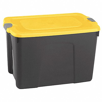 Storage Tote 31 gal Polypropylene MPN:8528GRBKYL.06