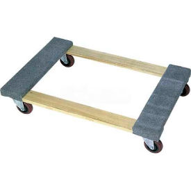 Wesco® 30x18 Carpeted End Hardwood Dolly 272070 4