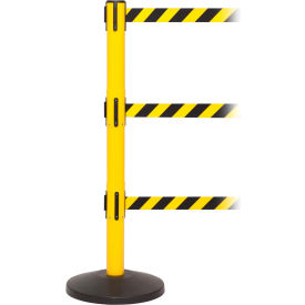 SafetyPro 250 Retractable Triple Belt Barrier 40